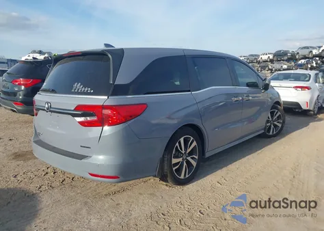 2023 Honda Odyssey Touring из США, поврежденный, VIN 5FNRL6H85PB073632